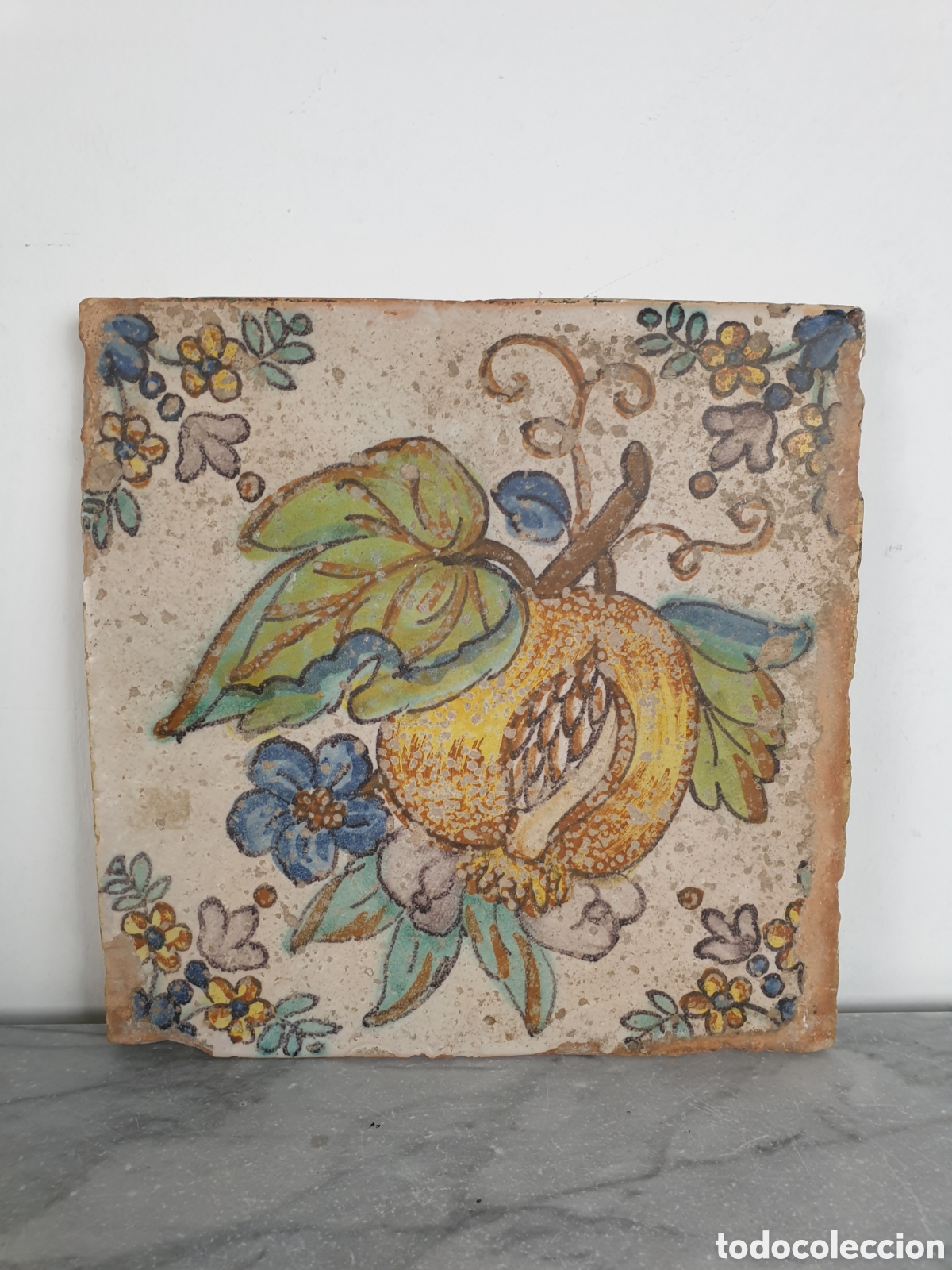 Antig&uuml;edades: Azulejo del siglo XVIII - Foto 1