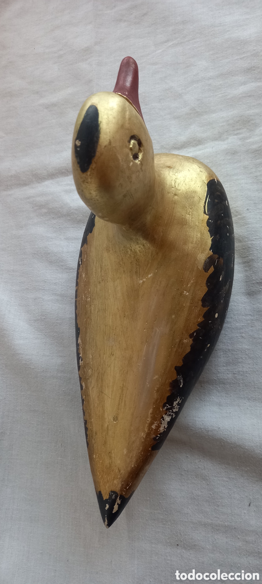 Antig&uuml;edades: PATO DE MADERA PINTADO, SE&Ntilde;UELO? - Foto 5