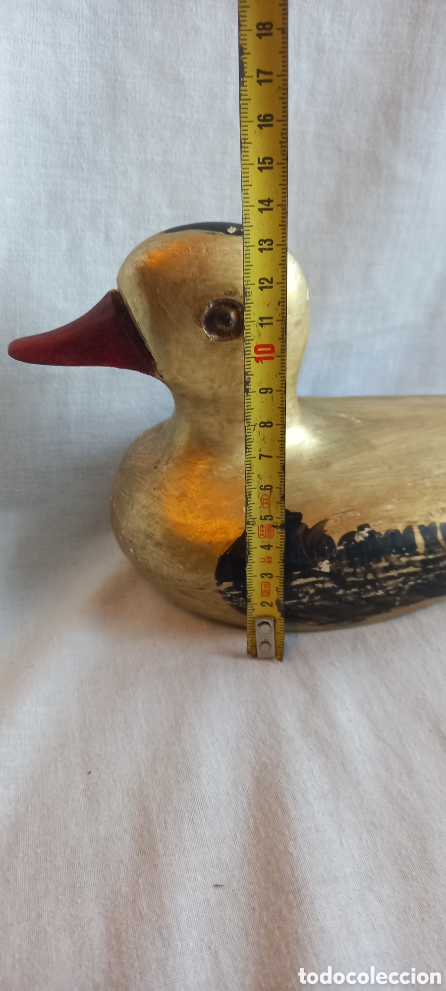 Antig&uuml;edades: PATO DE MADERA PINTADO, SE&Ntilde;UELO? - Foto 13