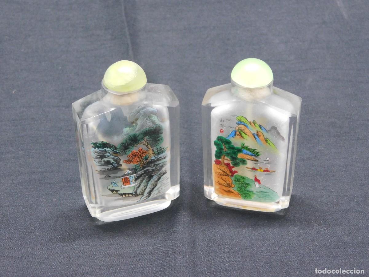 Antig&uuml;edades: Pareja de perfumeros Chinos - Foto 1