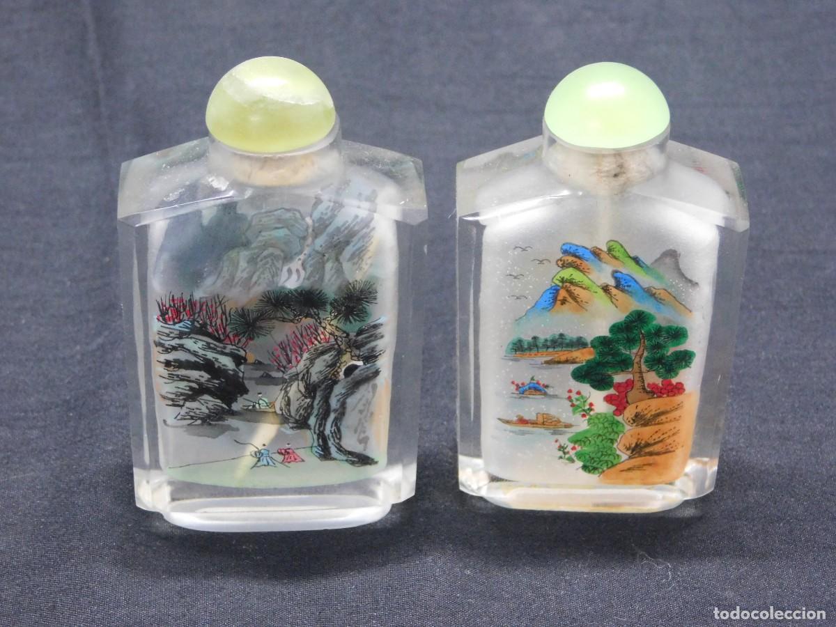 Antig&uuml;edades: Pareja de perfumeros Chinos - Foto 4