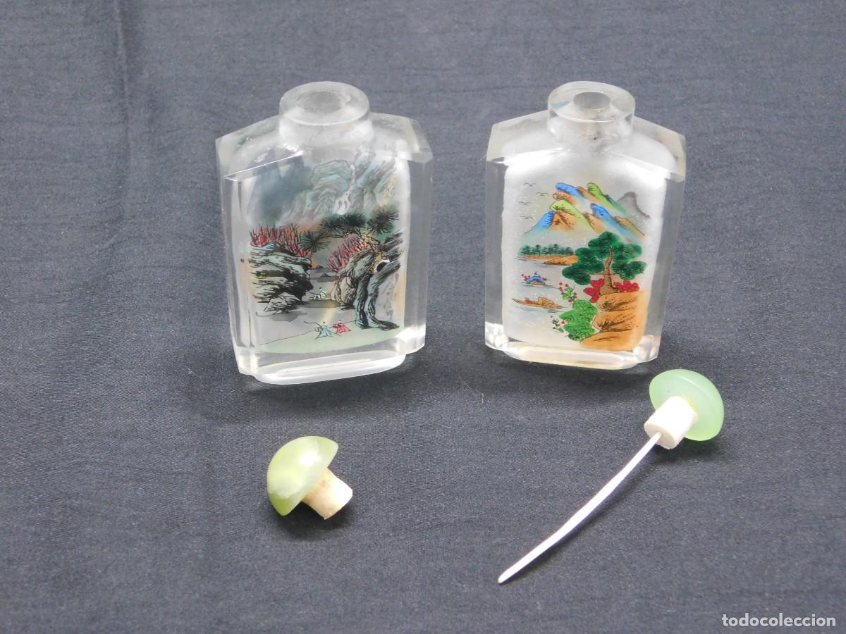 Antig&uuml;edades: Pareja de perfumeros Chinos - Foto 7