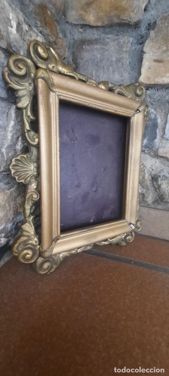 Antig&uuml;edades: Marco muy antiguo madera - Foto 2