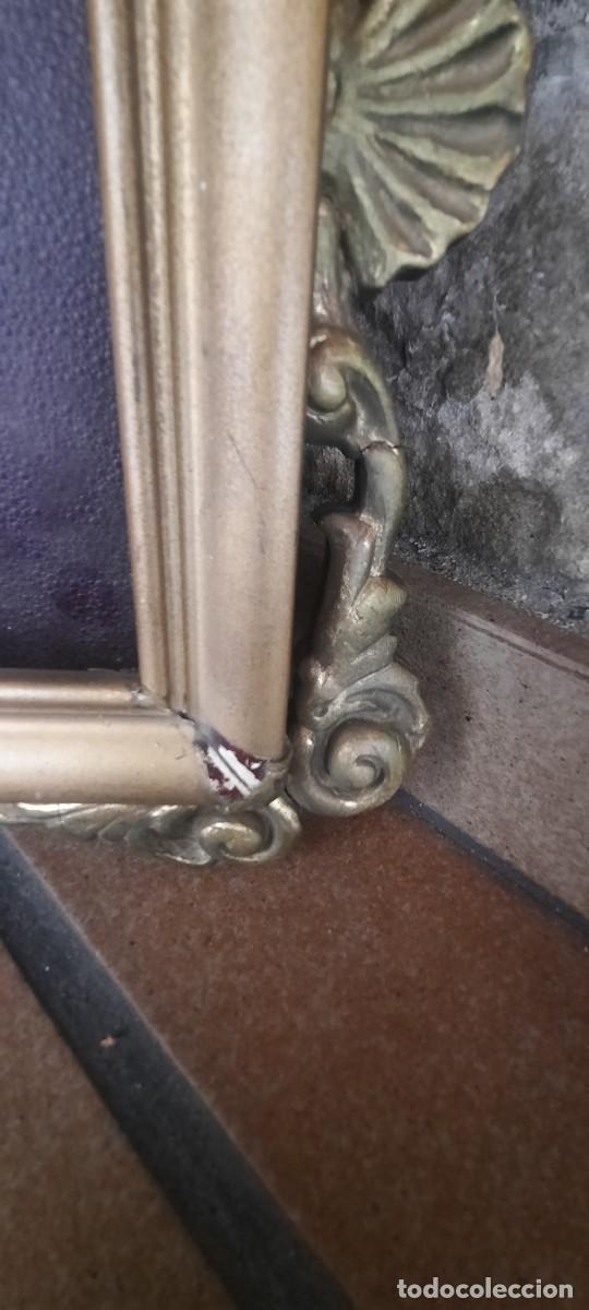 Antig&uuml;edades: Marco muy antiguo madera - Foto 4
