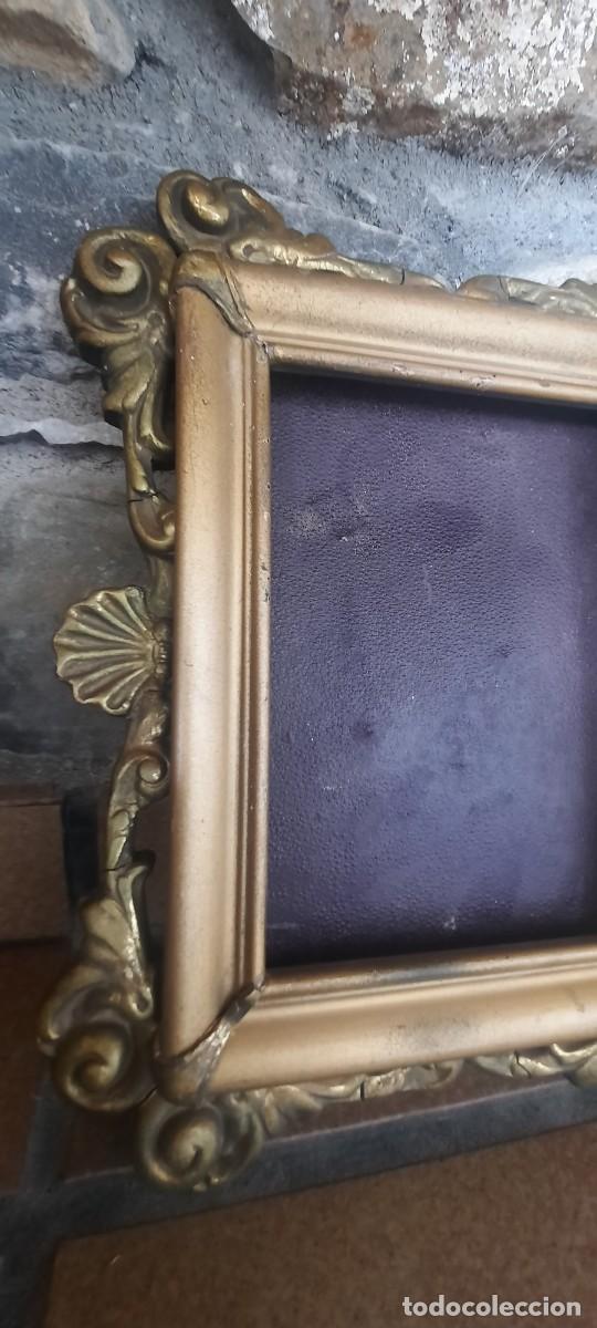Antig&uuml;edades: Marco muy antiguo madera - Foto 7