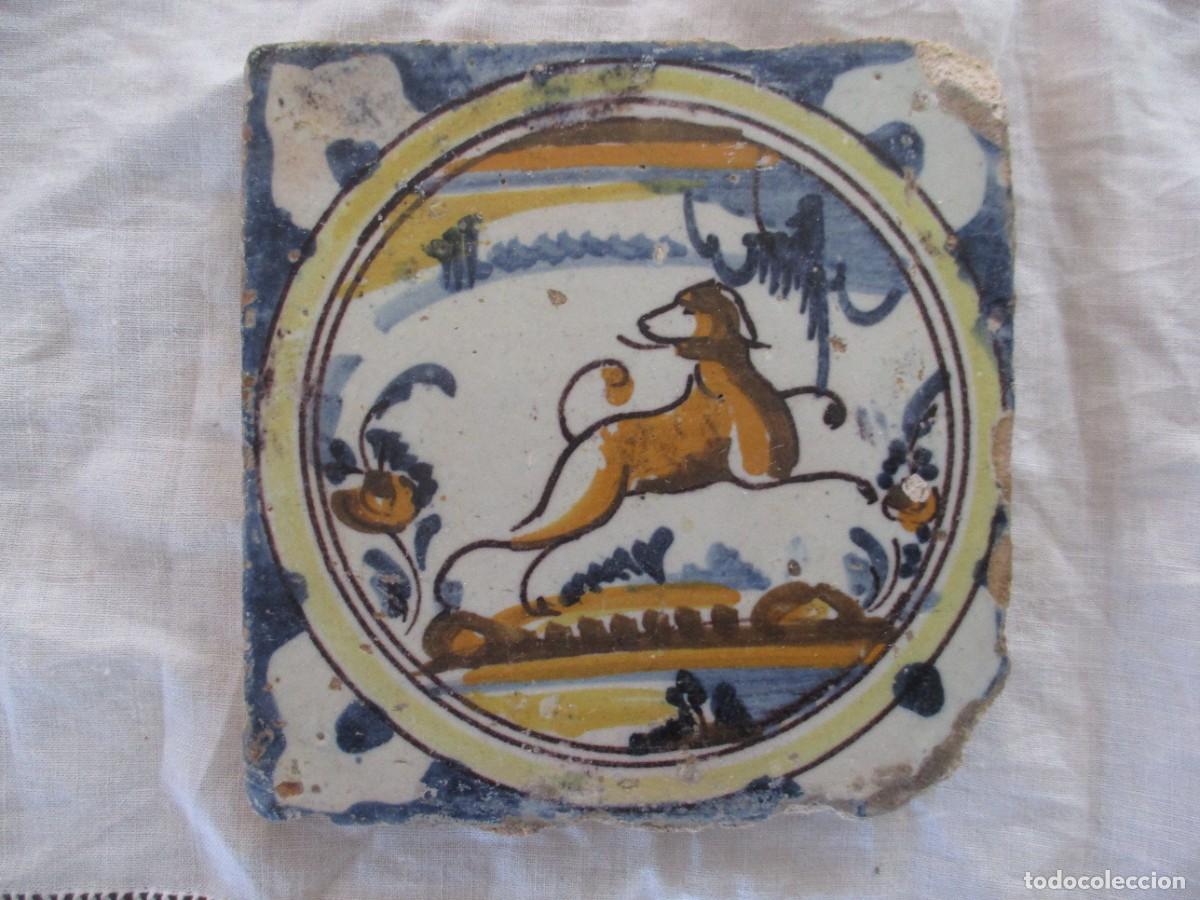Antig&uuml;edades: Azulejo del siglo XVIII de Triana - Foto 1