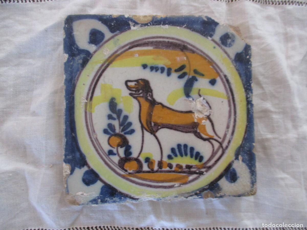 Antig&uuml;edades: Azulejo del siglo XVIII de Triana - Foto 1