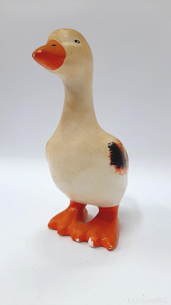 Antig&uuml;edades: Pato de cer&aacute;mica vintage - Foto 2
