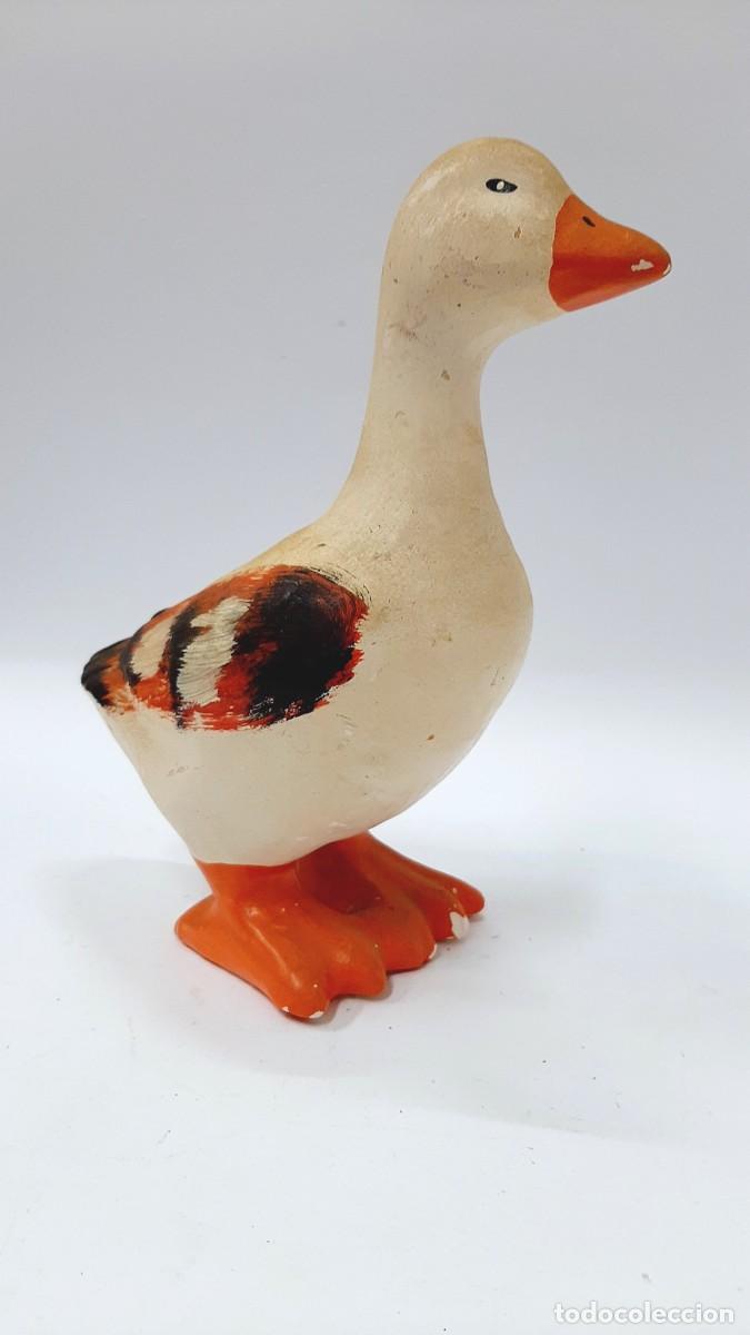 Antig&uuml;edades: Pato de cer&aacute;mica vintage - Foto 3