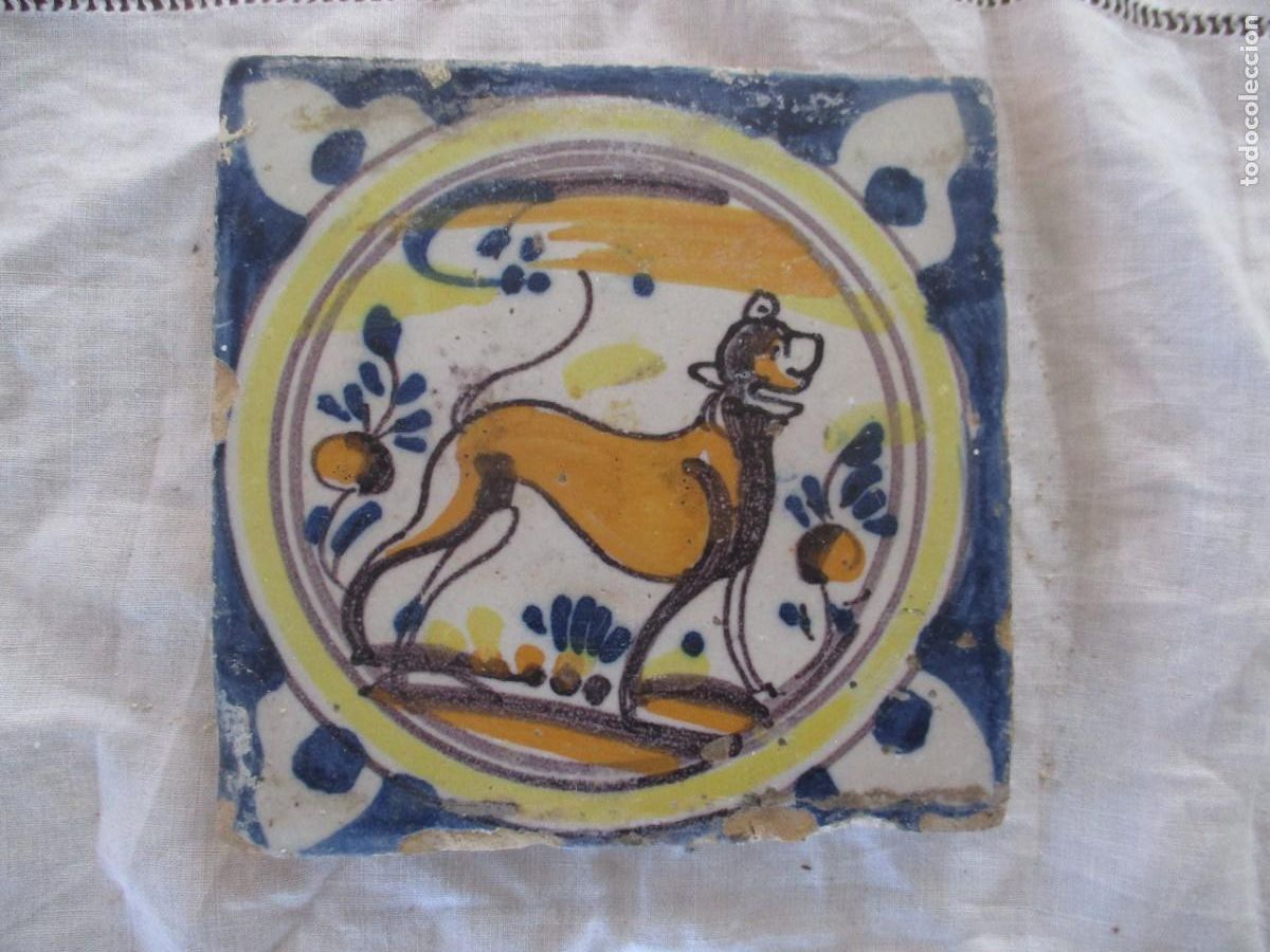 Antig&uuml;edades: Azulejo del siglo XVIII de Triana - Foto 1
