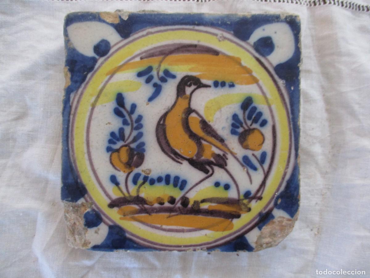Antig&uuml;edades: Azulejo del siglo XVIII de Triana - Foto 1