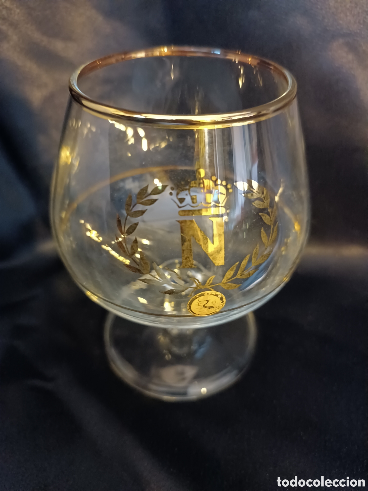Antig&uuml;edades: Copa de co&ntilde;ac, cognac o brandy.Napole&oacute;n. Finelsa Spain. - Foto 2