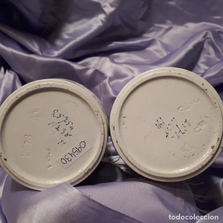 Antig&uuml;edades: Pareja jarrones porcelana - Foto 7