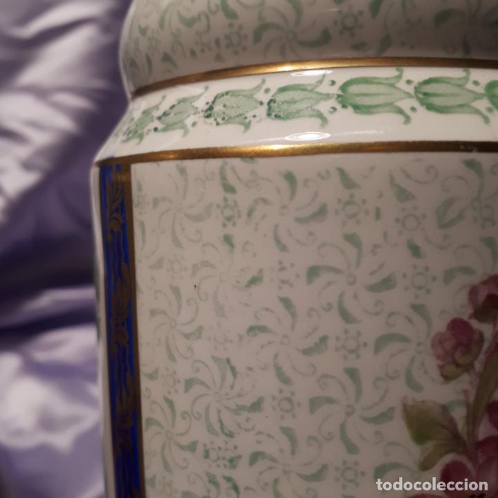 Antig&uuml;edades: Pareja jarrones porcelana - Foto 13