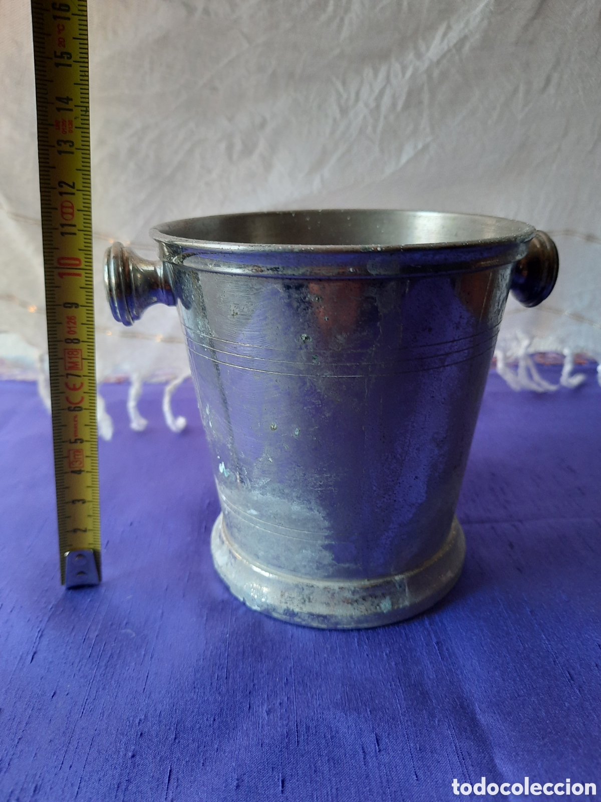 Antiquit&eacute;s: Antigua mini hielera 50s 60s