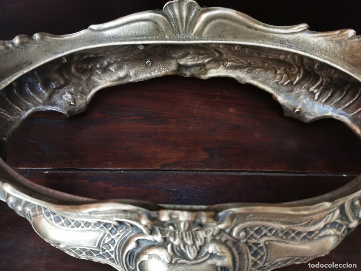 Antig&uuml;edades: ANTIGUO CENTRO DE MESA DE BRONCE - Foto 6