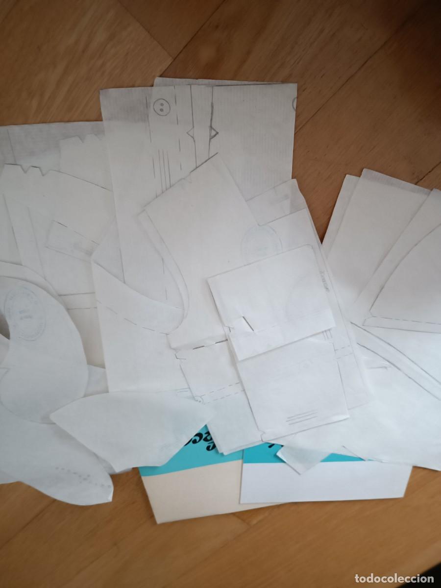 Antig&uuml;edades: ROPA DE CANASTILLA RELIZADA EN PAPEL DE SEDA Y PATRONES CONFECCI&Oacute;N MART&Iacute; - Foto 7