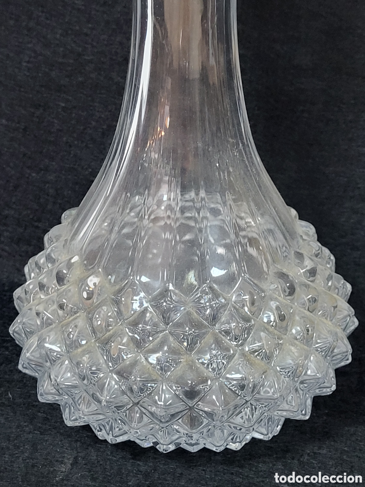 Antig&uuml;edades: LICORERA DE CRISTAL 28CM ALTO - Foto 6