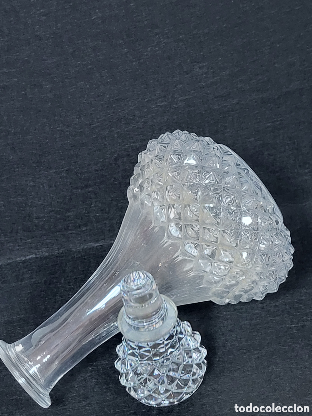 Antig&uuml;edades: LICORERA DE CRISTAL 28CM ALTO - Foto 10