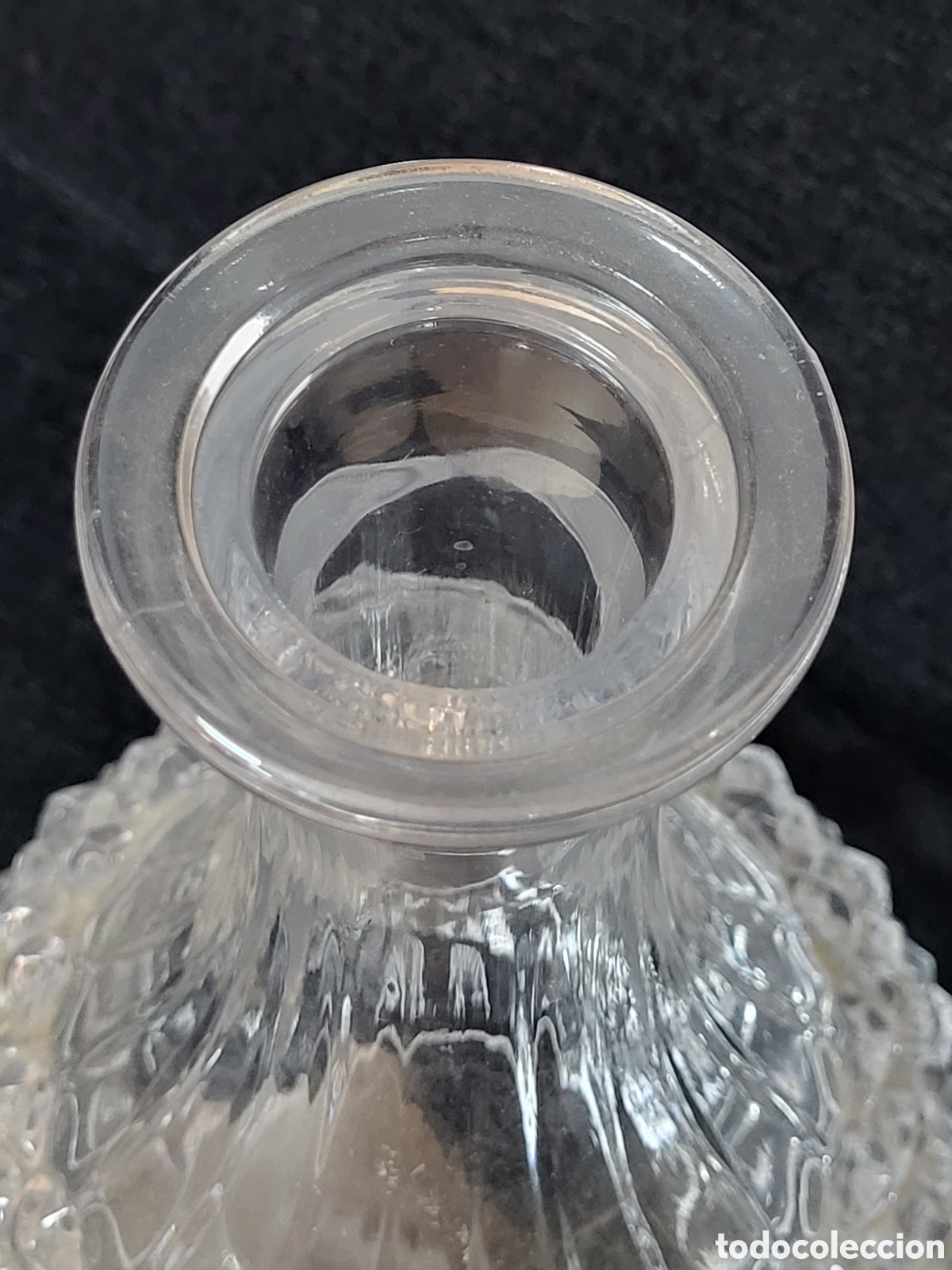 Antig&uuml;edades: LICORERA DE CRISTAL 28CM ALTO - Foto 12