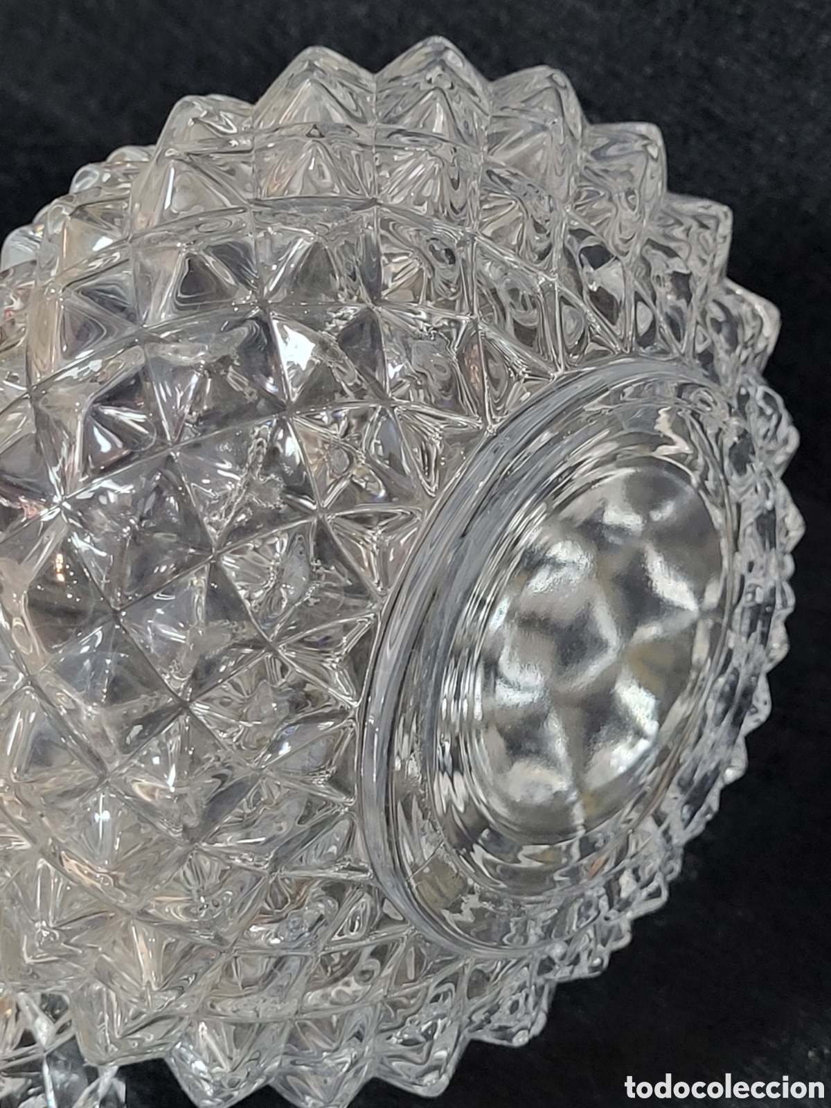 Antig&uuml;edades: LICORERA DE CRISTAL 28CM ALTO - Foto 14