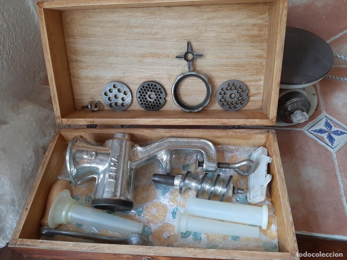 Antig&uuml;edades: Picadora de carne manual - Foto 2