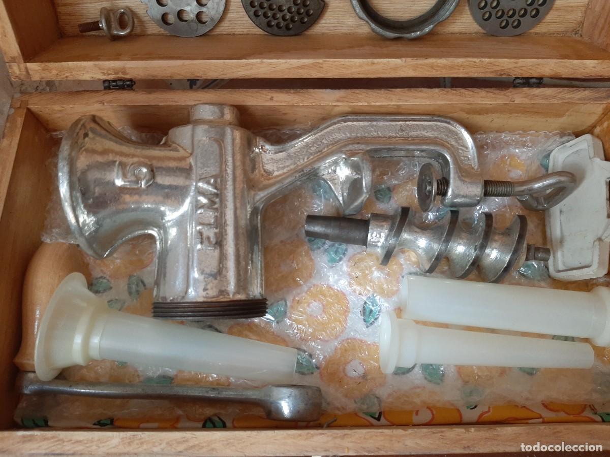 Antig&uuml;edades: Picadora de carne manual - Foto 3
