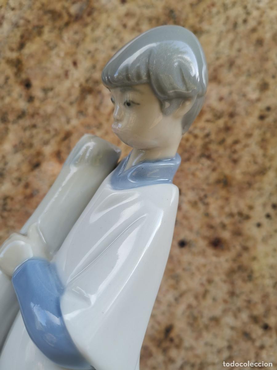 Antig&uuml;edades: MONAGUILLO CON CIRIO, VELON, DE LLADRO - Foto 5