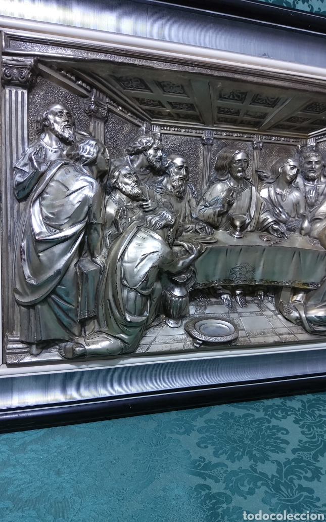 Antig&uuml;edades: Antigua Santa Cena - Foto 4