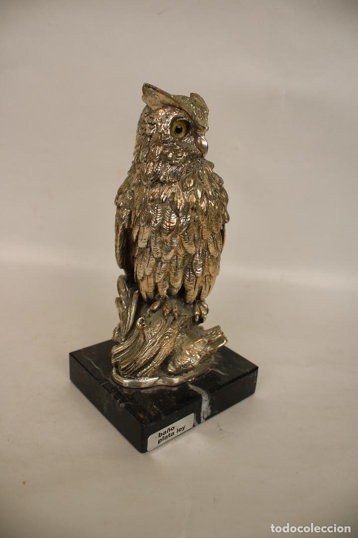 Antig&uuml;edades: buho plateado - Foto 3