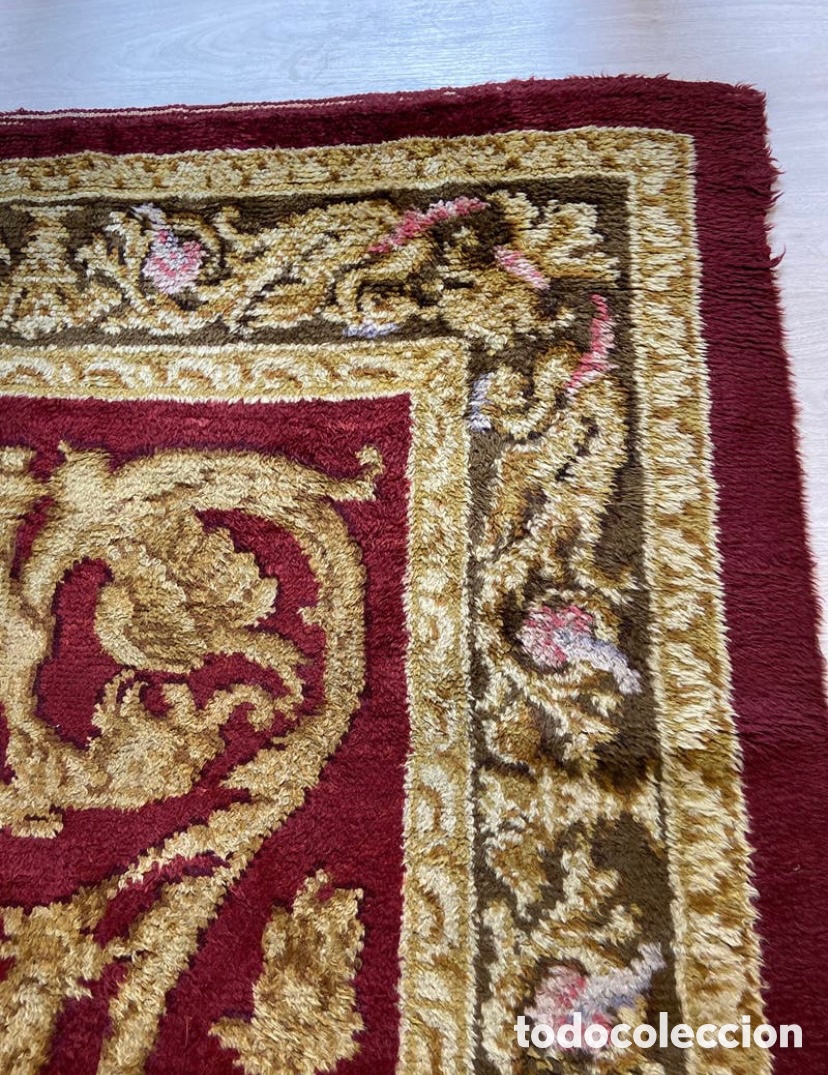 Antig&uuml;edades: Alfombra SXIX- XX - Foto 4