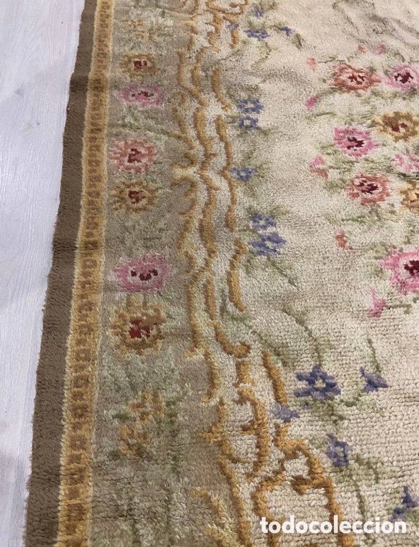 Antig&uuml;edades: ALFOMBRA S.XIX - XX - Foto 3