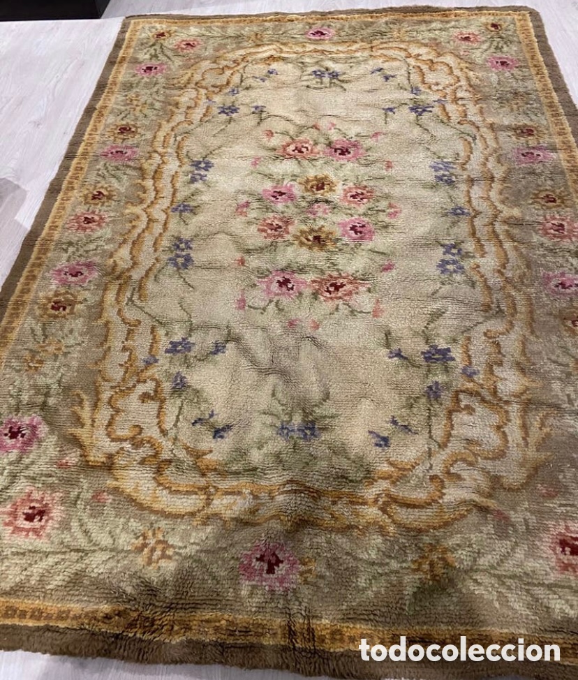 Antig&uuml;edades: ALFOMBRA S.XIX - XX - Foto 1