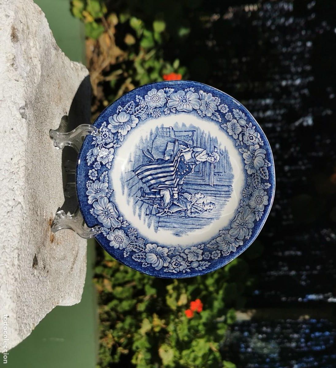 Antig&uuml;edades: PLATO DE PORCELANA INGLESA - Foto 1