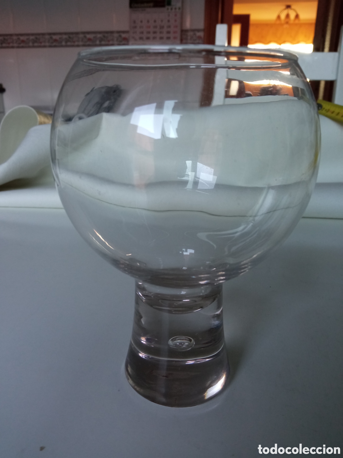 Antig&uuml;edades: Jarr&oacute;n en cristal de Murano, base maciza. - Foto 1