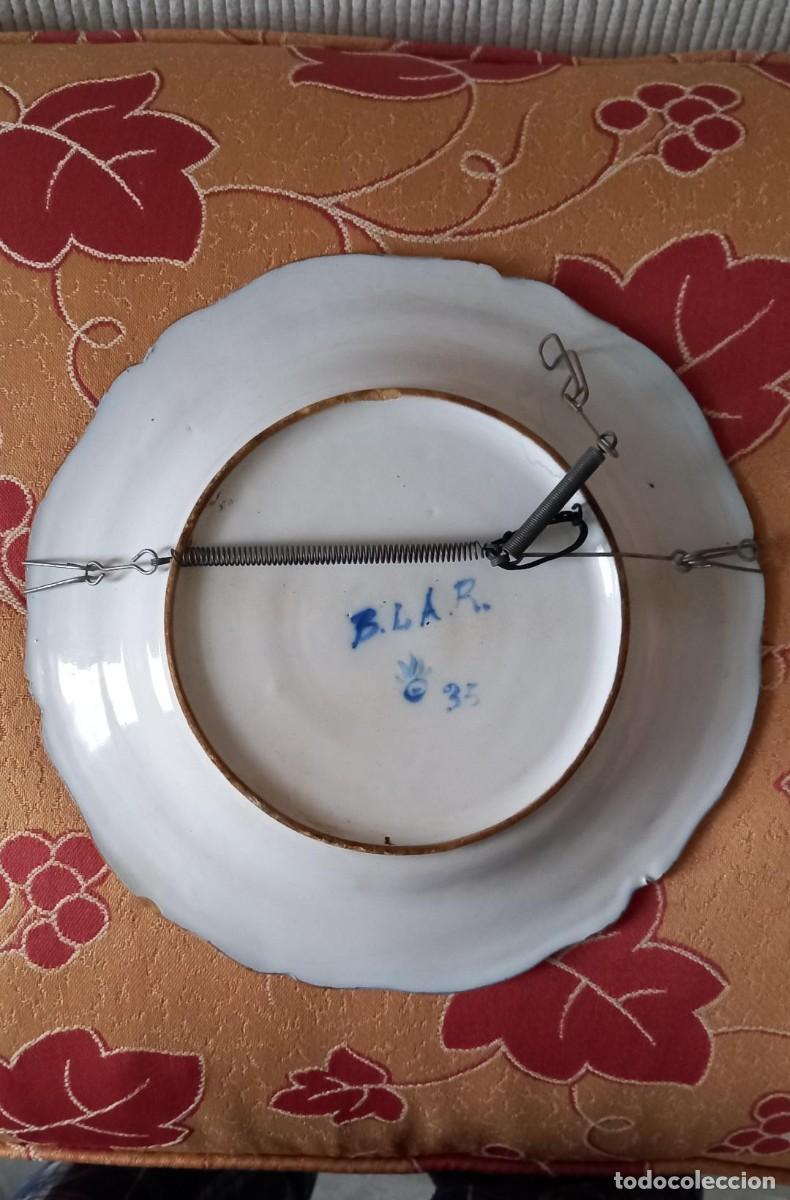 Antig&uuml;edades: Plato S XVIII los 3 cerditos - Foto 3