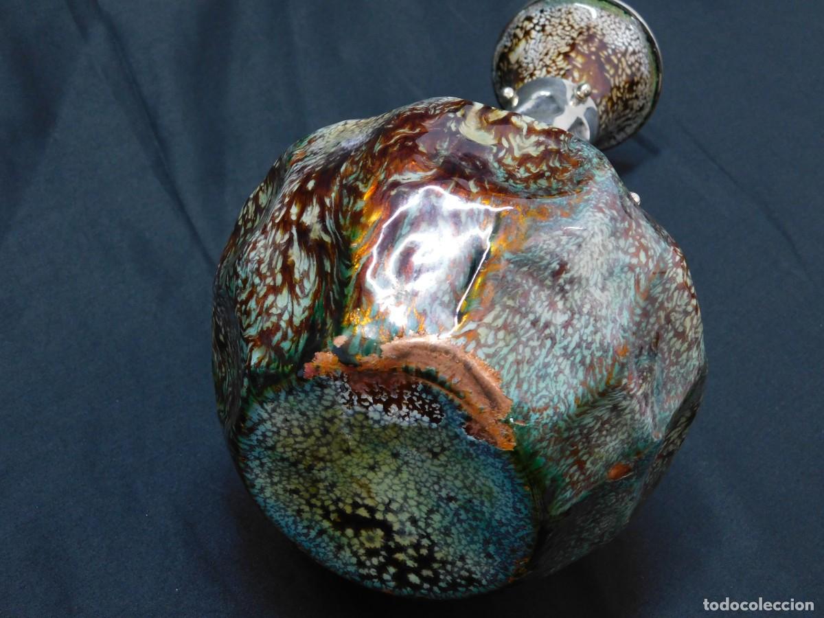 Antig&uuml;edades: Jarron plata y cobre - Foto 7