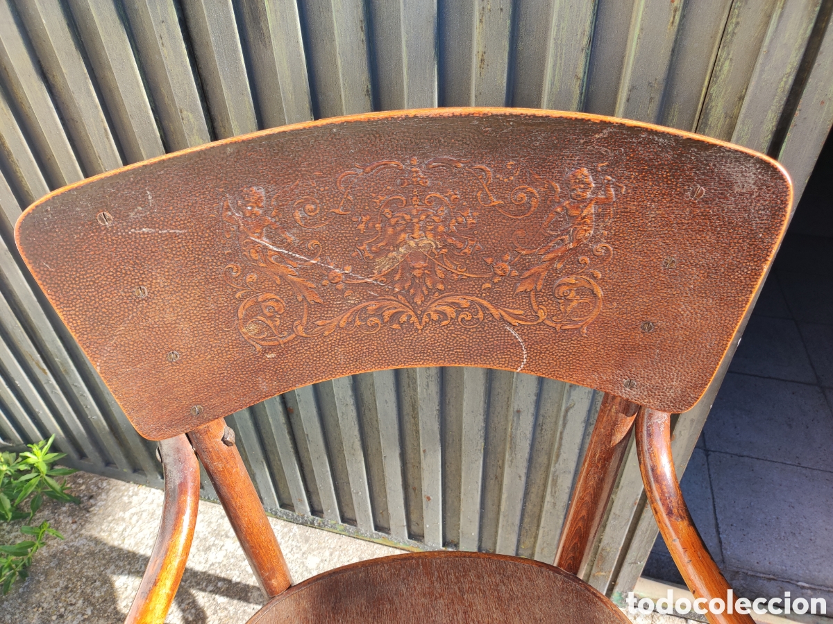 Antig&uuml;edades: Sill&oacute;n tonet - Foto 2