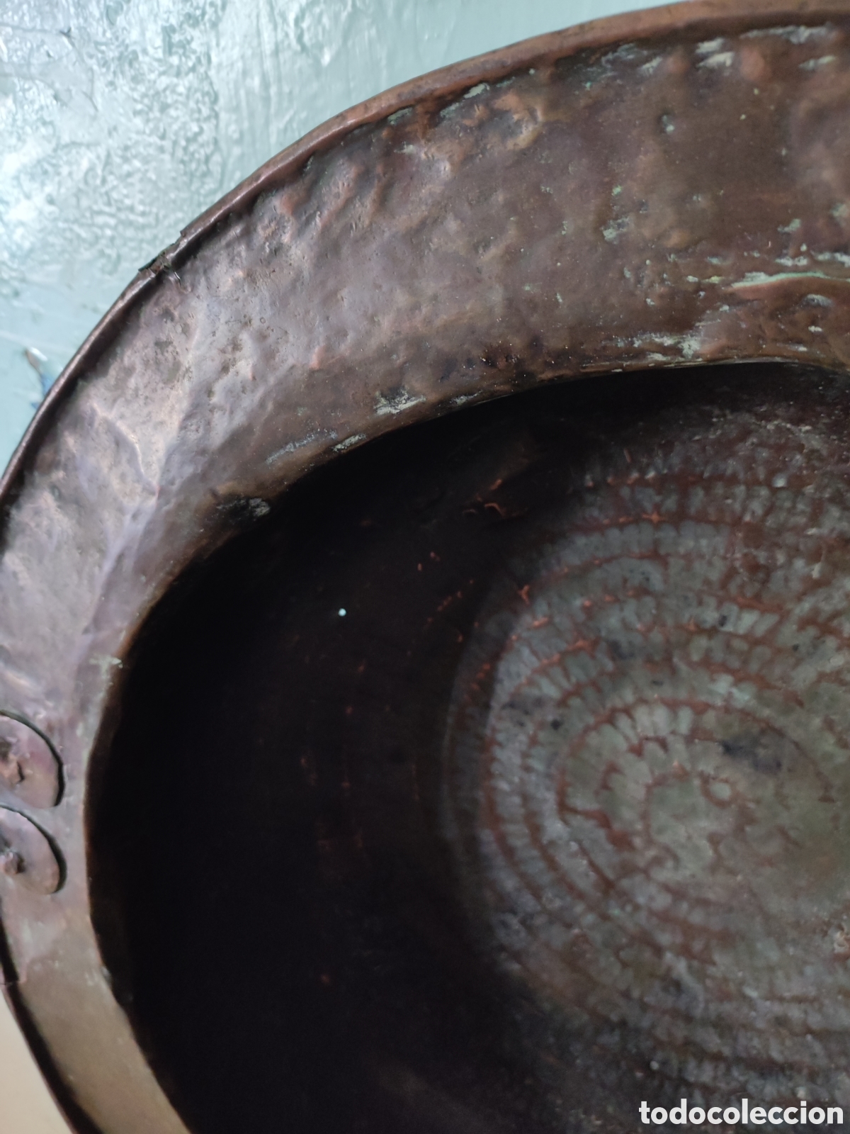 Antig&uuml;edades: Brasero cobre - Foto 7
