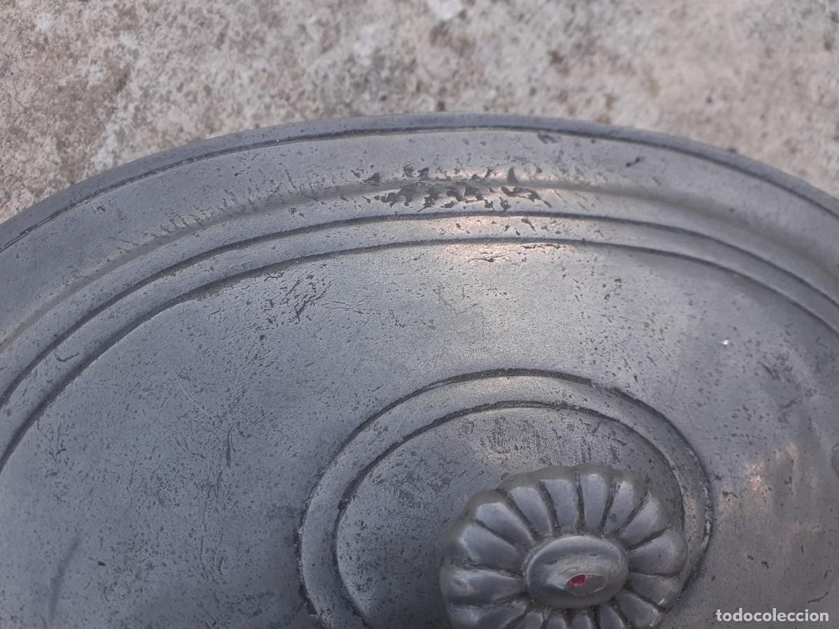 Antig&uuml;edades: Fuente en esta&ntilde;o servicio de mesa - Foto 4