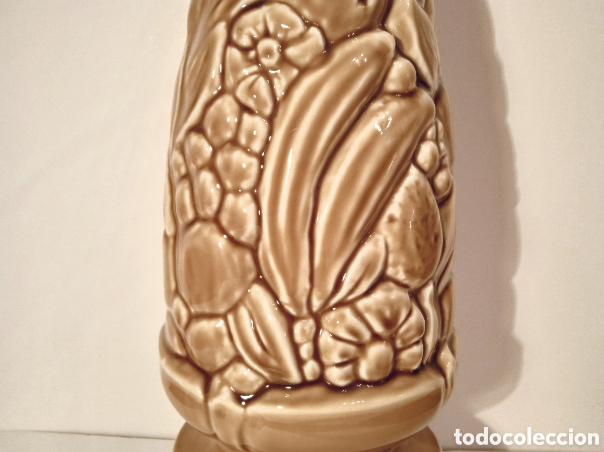 Antig&uuml;edades: PIE DE L&Aacute;MPARA PORCELANA - Foto 2