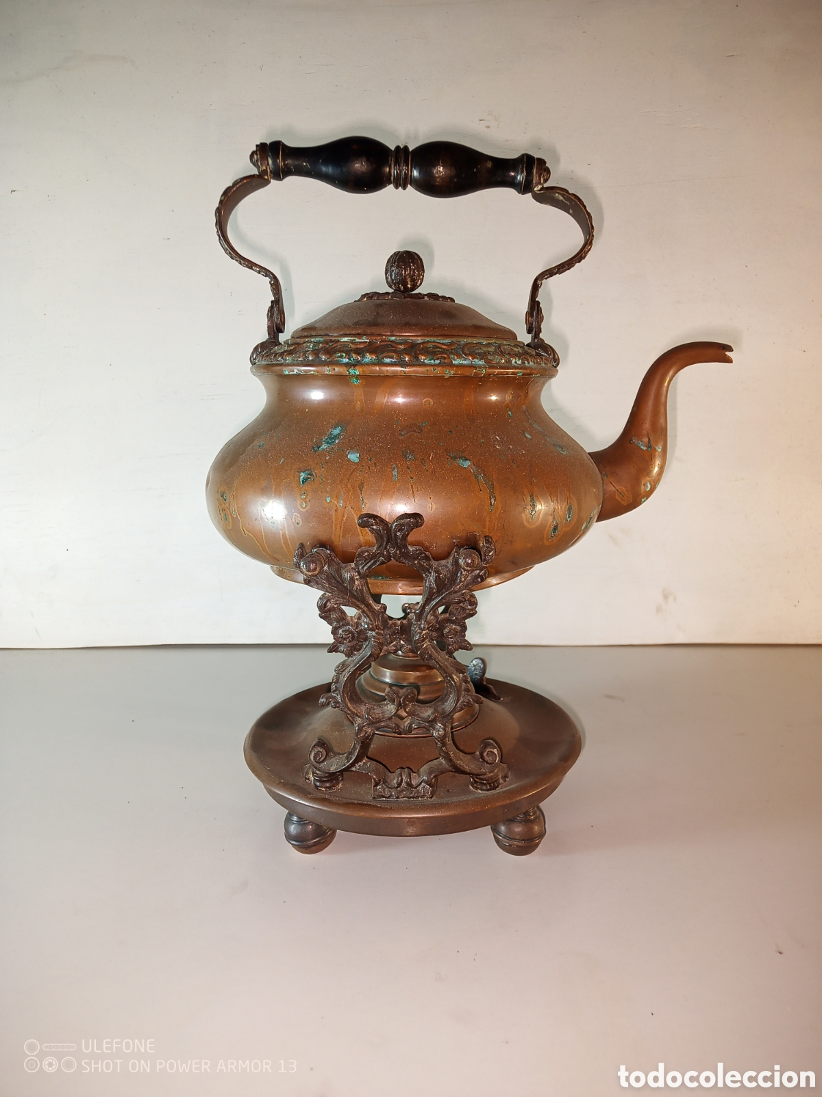 Antig&uuml;edades: Tetera con quemador o samovar - Foto 1