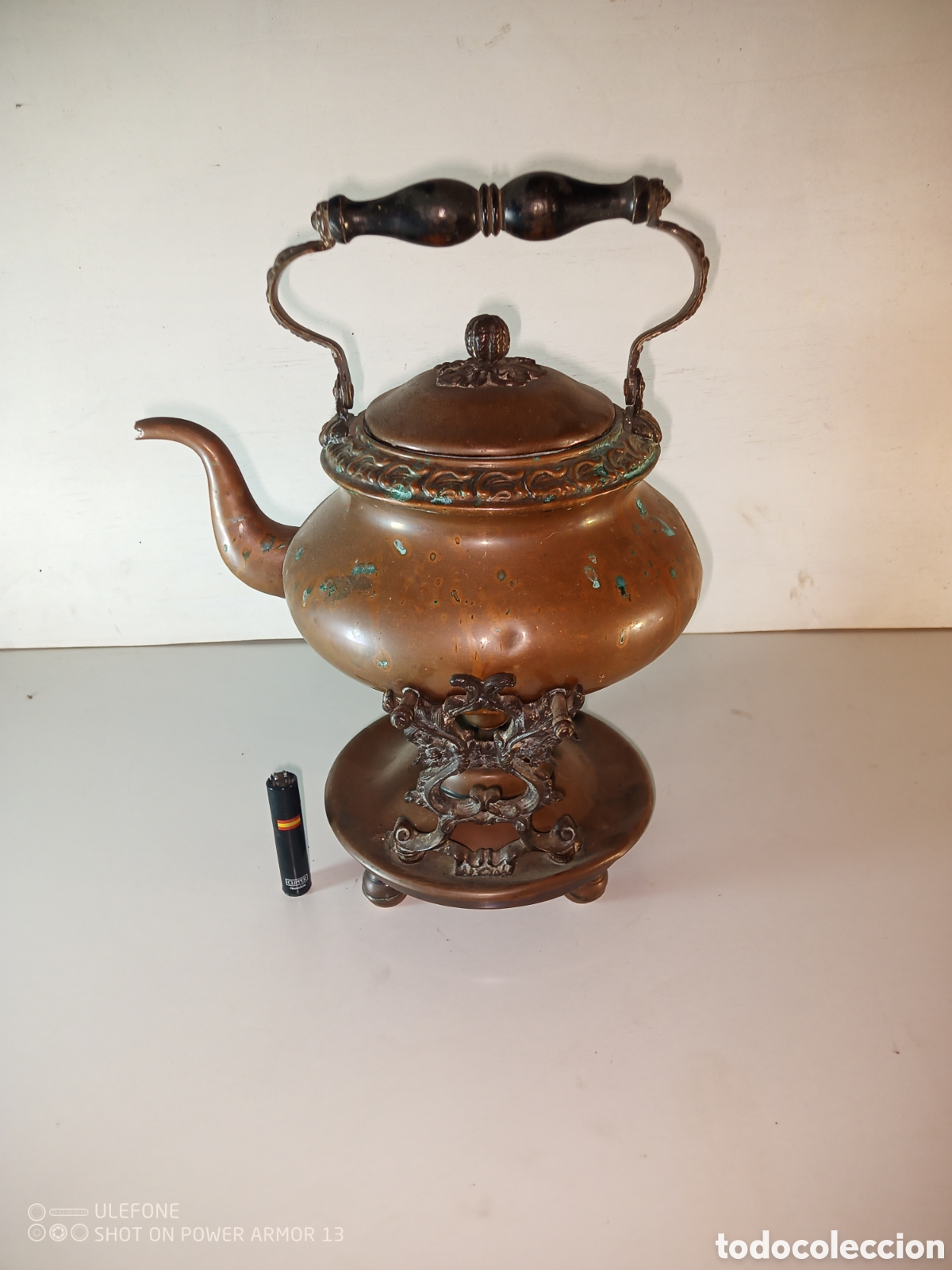 Antig&uuml;edades: Tetera con quemador o samovar - Foto 6