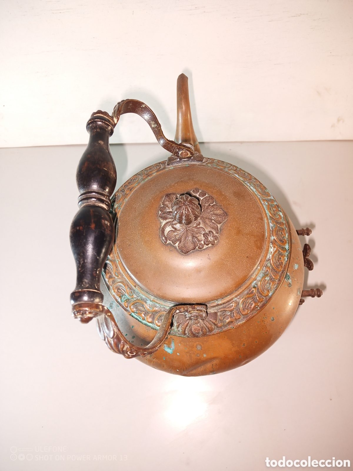 Antig&uuml;edades: Tetera con quemador o samovar - Foto 2