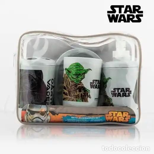 Antig&uuml;edades: Bathroom Accessories Set&nbsp;Bath Ensemble Yoda - Foto 1