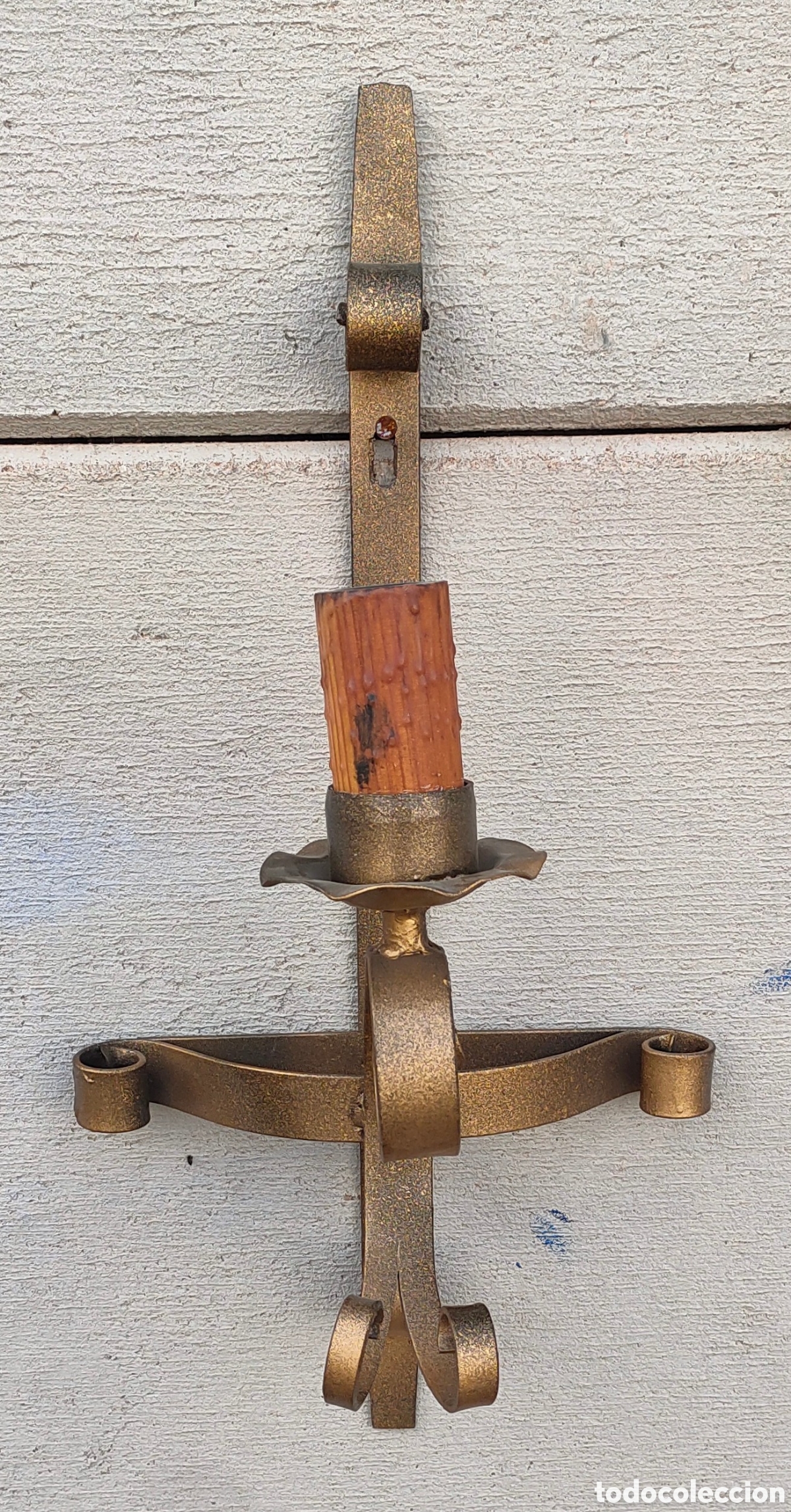 Antig&uuml;edades: Candelabro de pared - Foto 2