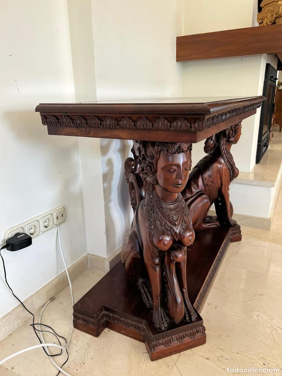 Antig&uuml;edades: Mesa de televisi&oacute;n. - Foto 6