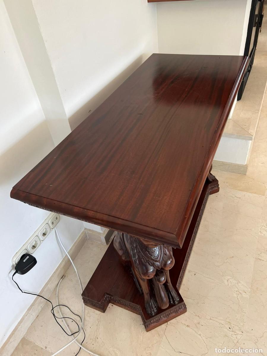 Antig&uuml;edades: Mesa de televisi&oacute;n. - Foto 7
