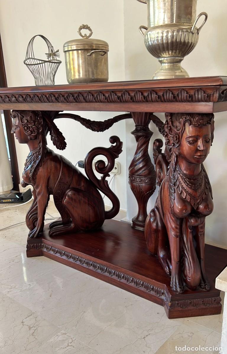 Antig&uuml;edades: Mesa de televisi&oacute;n. - Foto 8