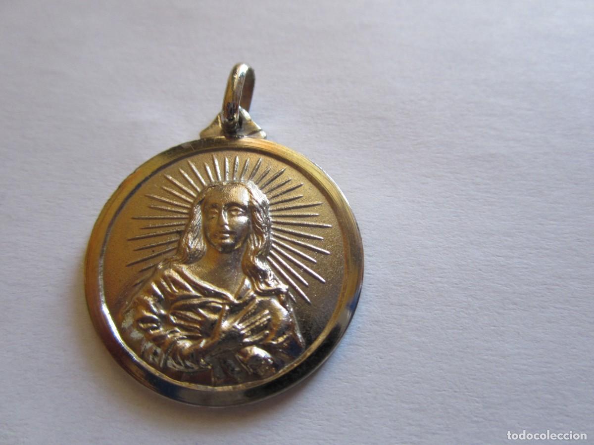 Antig&uuml;edades: MEDALLA VIRGEN INMACULADA PLATA DE LEY IMPECABLE - Foto 2